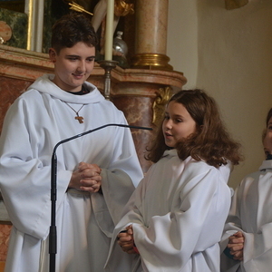 Fest der Ministrantenaufnahme in unserer Pfarre